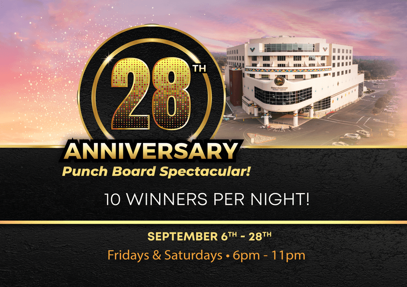 Anniversary Punch Board Spectacular