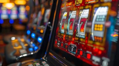 Slot machines at Gold Country Casino Resort in Oroville