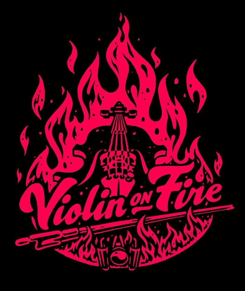 Violin On Fire