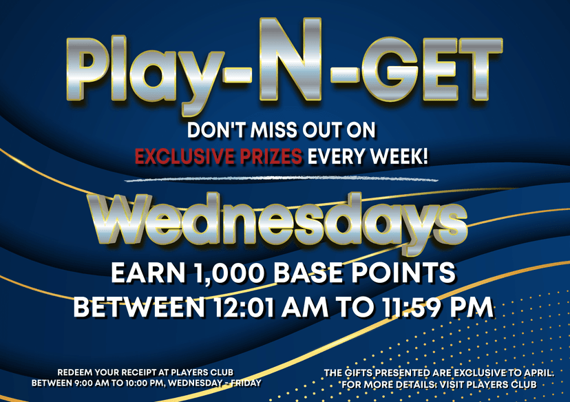 Play-N-Get Wednesdays