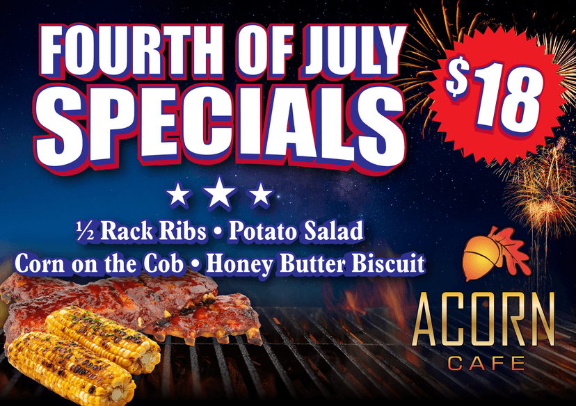 Fourth of July Specials