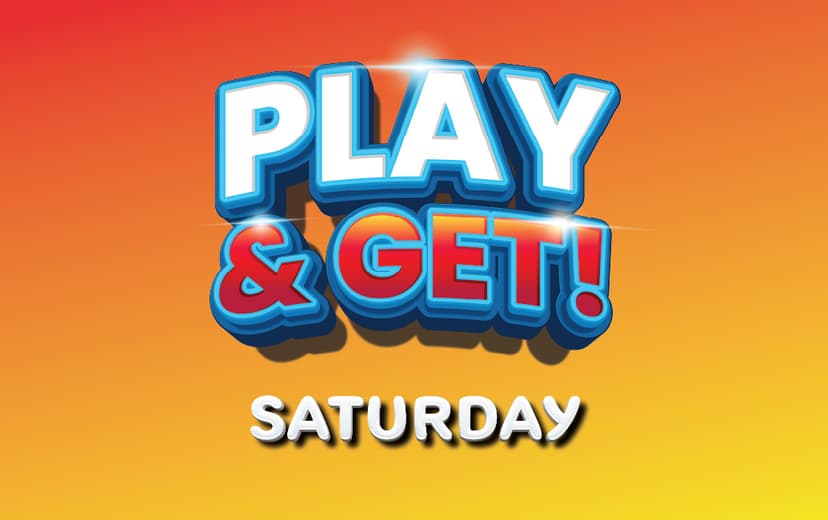 Play &#038; Get Saturdays